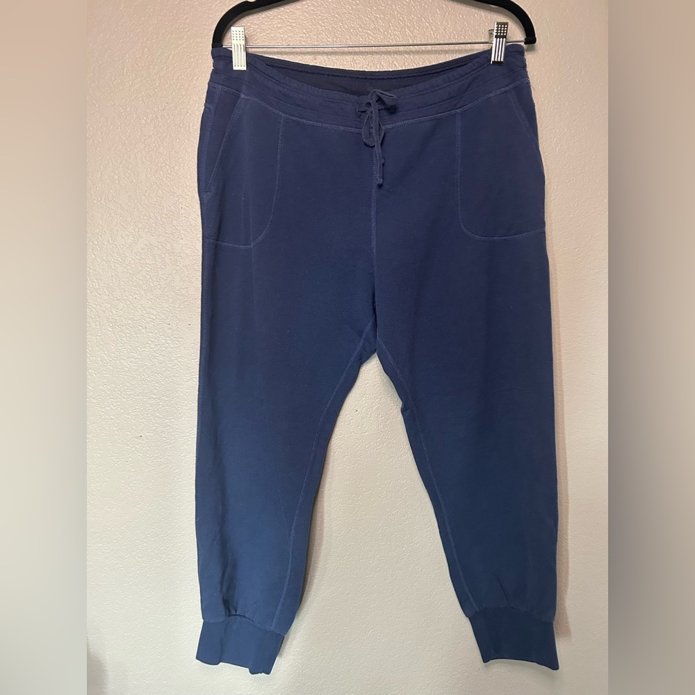Patagonia Women's Ahnya Pants Navy Blue Jogger Sweats Athleisure Lounge Sz XS